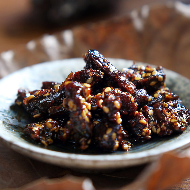 裹汁果汁牛肉散装250g德阳特产超干牛肉干散装小袋熟食零食官方旗