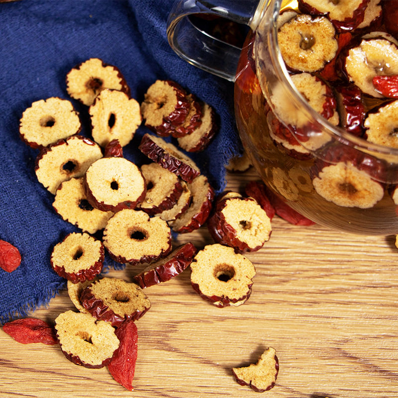 红枣片5斤装新疆枣圈零食脆枣片无核红枣干泡水干吃酥脆枣片泡茶