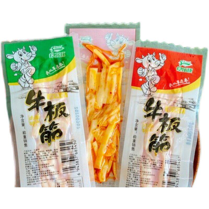 牛板筋500g牛肉筋内蒙古特产特产小零食小吃香辣孜然烧烤味官方旗