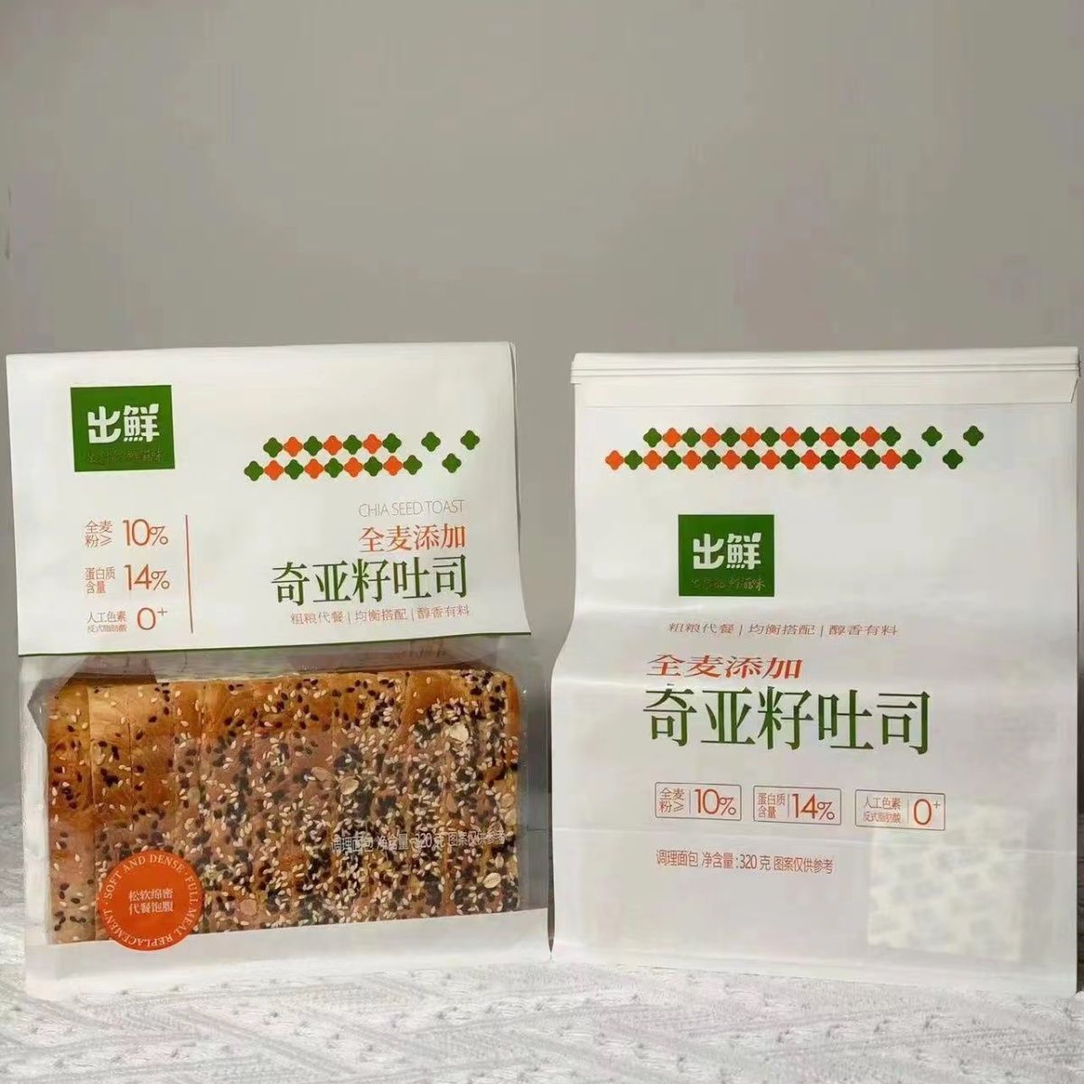 面包可可鲜奶味320克吐司蔗糖全