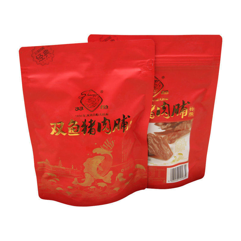 包邮原厂彩袋靖江特产猪肉脯308