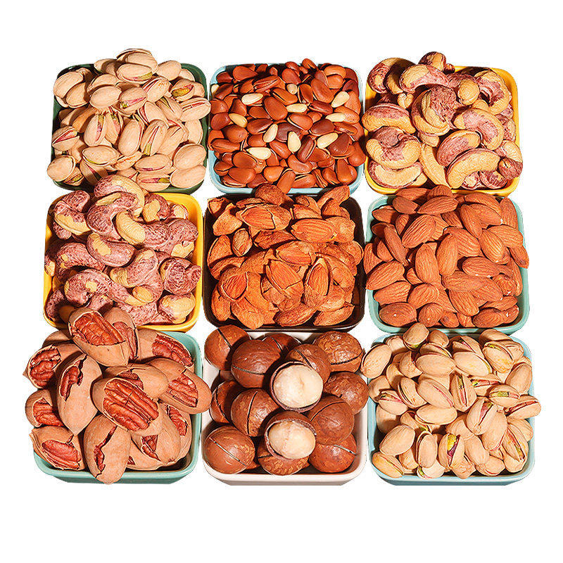 新货坚果大礼包干果组合零食大全散装称斤送长辈年货坚果礼盒官方