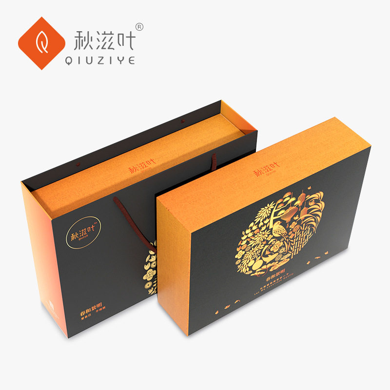 秋滋叶临安小山核桃仁礼盒装坚果炒货大礼包过节送礼特产礼品官方