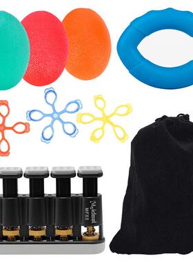 厂家 MFX5黑橙色成人高级款手指练习器 握力器握力圈乐器配件