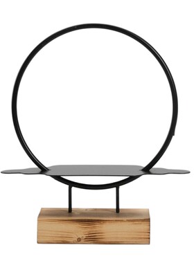 新中式铁艺创意托架家居茶馆民宿造景茶壶茶具摆件收纳摆设展示架