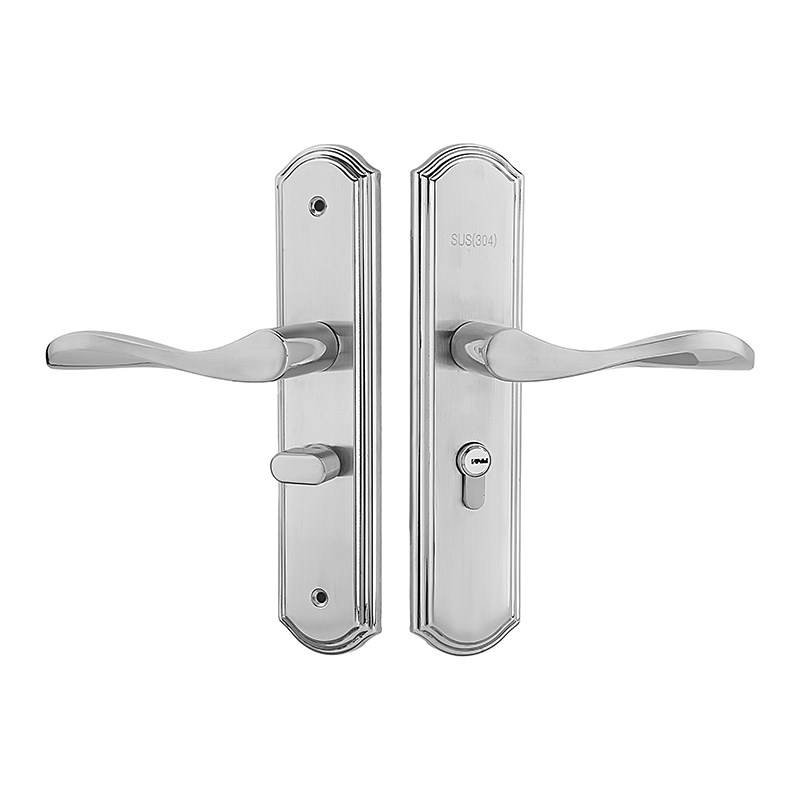 不锈钢5050家用卧室房间室内实木门130mm14M8mm锁芯通用型插芯锁