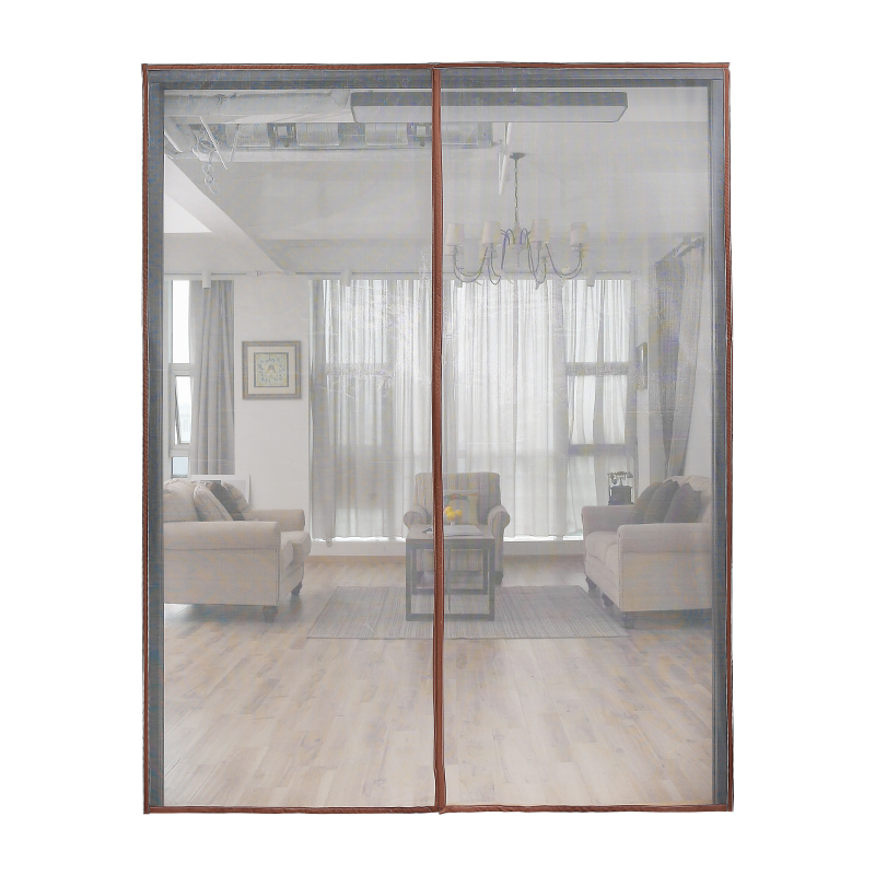 定制磁铁防蚊纱门金刚网隐形自粘磁吸纱窗门门帘免打孔窗户沙网门