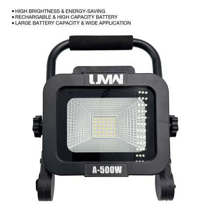 锂电工具电池LED照明灯户外维修投光灯锂电LED泛光灯21V牧田