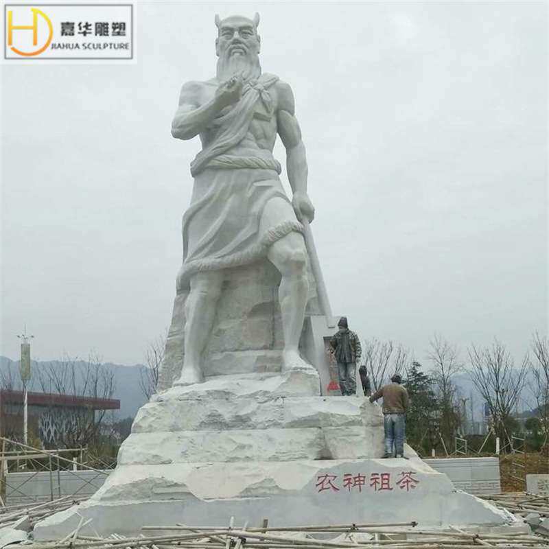 城市文化大型石雕工艺品历史人物雕像厂家制定寺院摆件