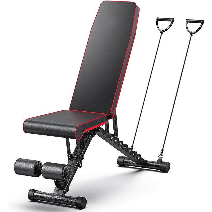 健身椅哑铃凳家用多功能仰卧起坐板腹肌板卧推凳健身器材可折叠