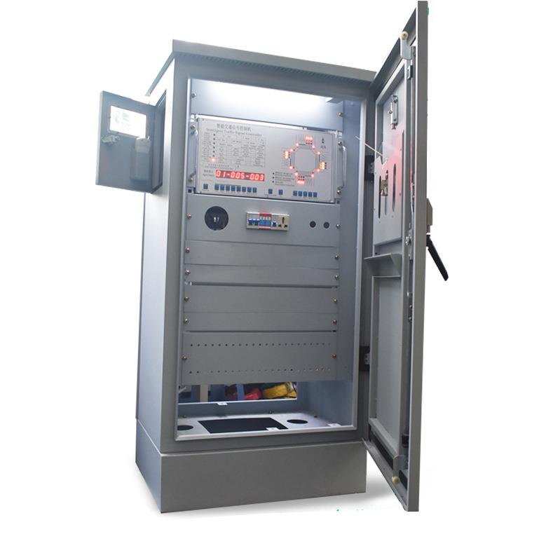 联网功能交通信号机44路交通信号控制机整机 智能红绿灯管控平台