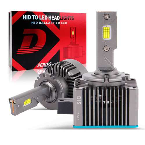 氙气灯改装LED车灯D1SD2SD3SD4SD8S灯泡D5S超亮D系列汽车前照车灯