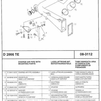 06.08042-0216D2866TE德国曼