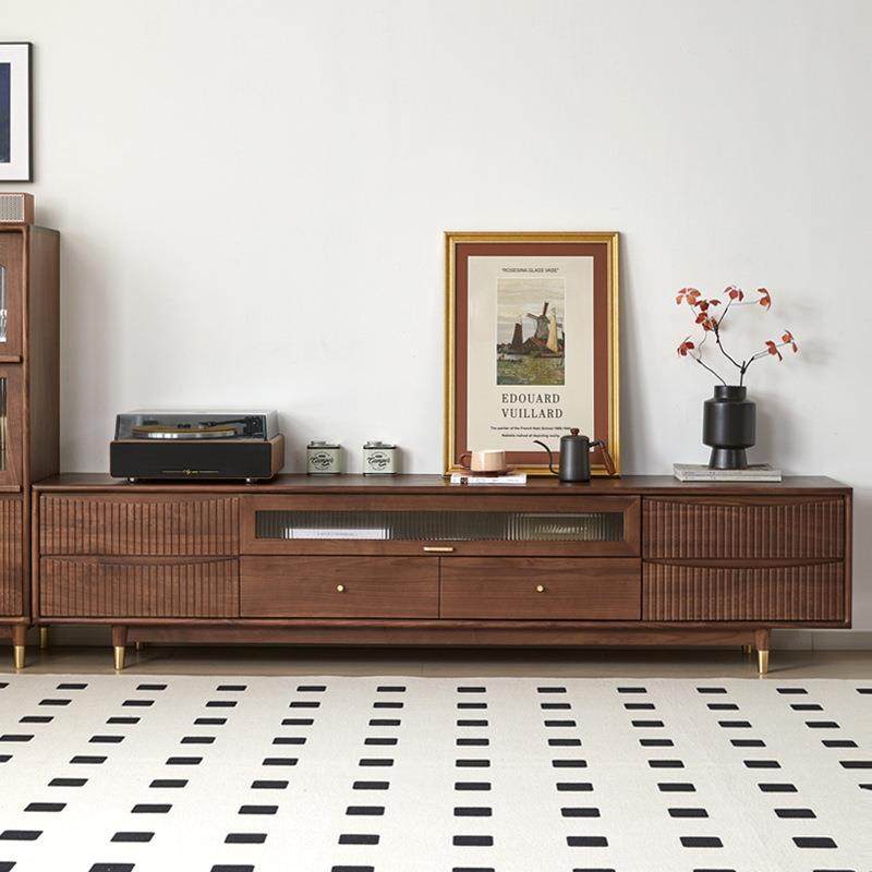 北美黑胡桃木电视柜全实木北欧组合现代简约储物柜高脚地柜视厅柜,清洗/食品/商业设备,风口/风叶/风机配件,淘宝优惠券,粉丝福利购,淘宝优惠卷