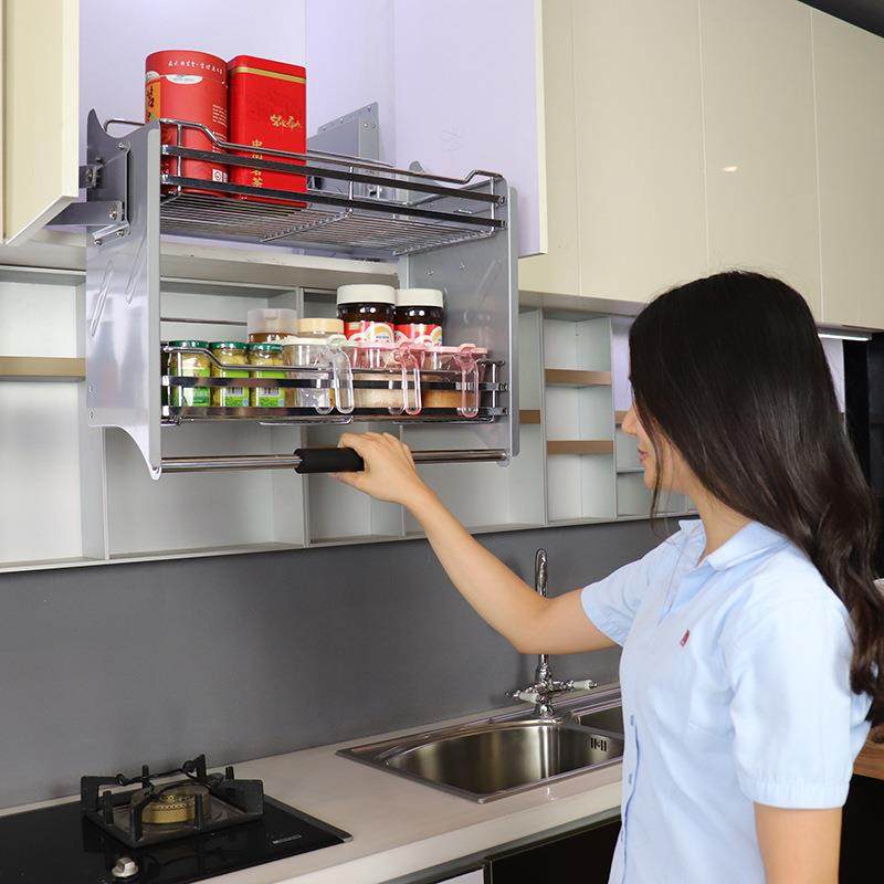 VASE不锈钢加力型收纳得吊柜升降拉篮升降架橱柜升降机下拉蓝收纳,特色手工艺,其他特色工艺品,淘宝优惠券,粉丝福利购,淘宝优惠卷