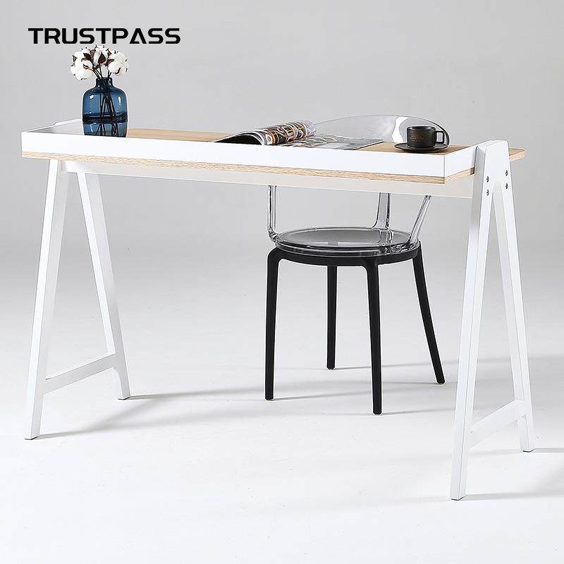 北欧实木书桌现代轻奢卧室写字学习桌创意简约家用长方形办公桌子,自行车/骑行装备/零配件,更多零件/配件,淘宝优惠券,粉丝福利购,淘宝优惠卷