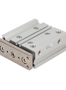 SMC型三杆导杆气缸MGPM12薄型三轴气缸MGPM40带导杆三杆气缸