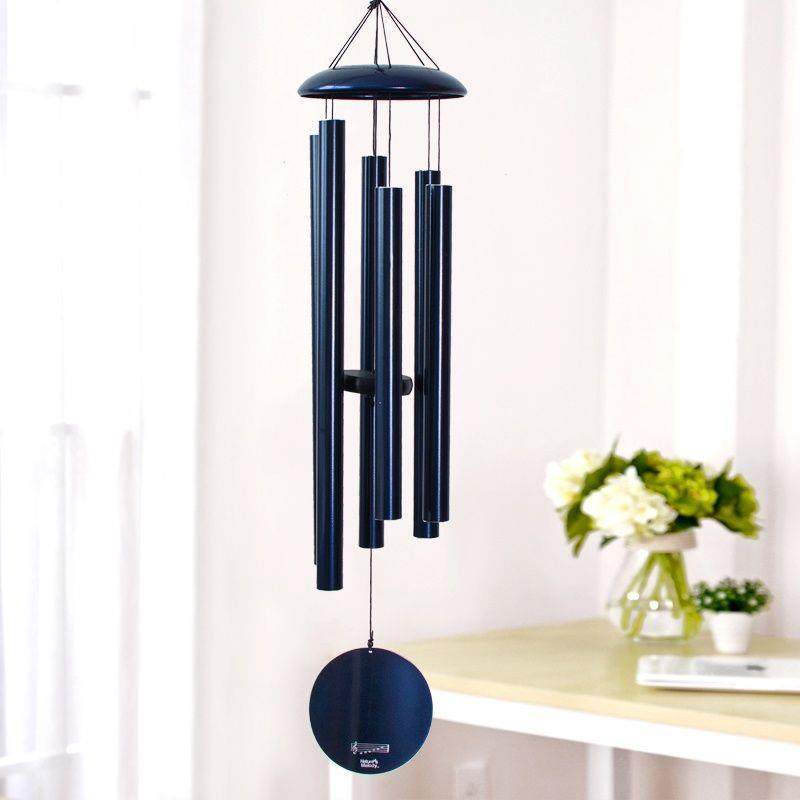 金属管风铃合金风铃音乐风铃5管风铃挂饰星空乐曲-经典复古银黑铜,自行车/骑行装备/零配件,更多零件/配件,淘宝优惠券,粉丝福利购,淘宝优惠卷
