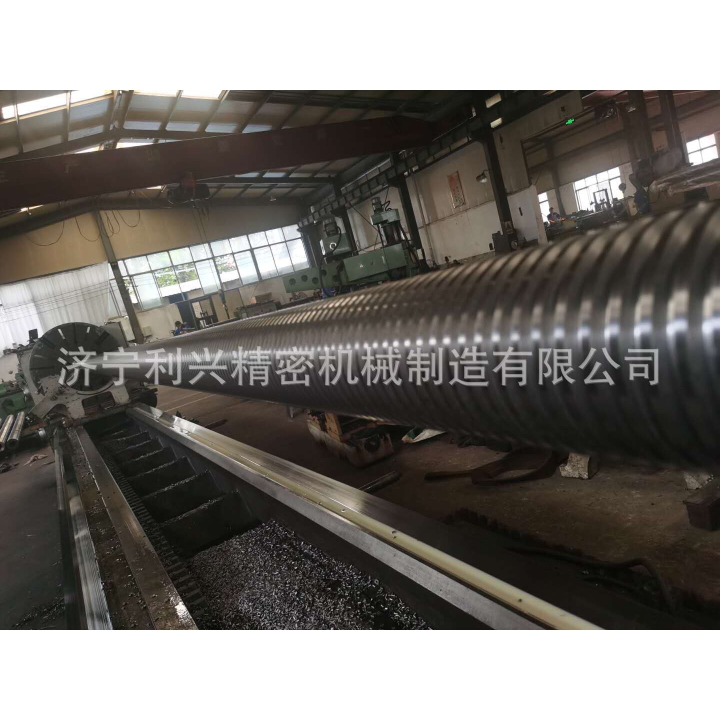 大型T250*22直径丝杠配QT600-3螺母间隙配合很重要利兴机械专业
