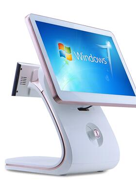 时尚亮眼收银一体机LICON厂家触摸收银机超市便利店餐饮奶茶百货