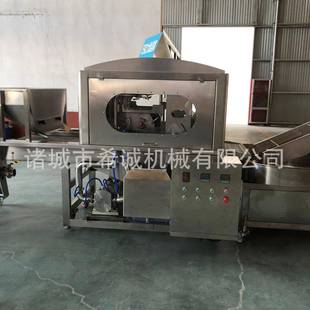 江米条巧克力涂层机麻薯涂衣机高黏度转子泵网带可拆卸清洗