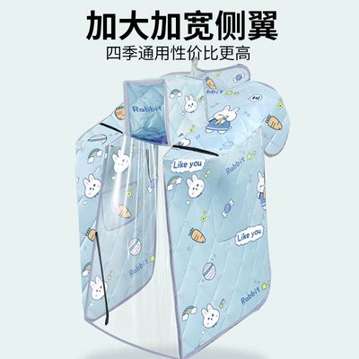 电动车挡风被春秋款中厚斗篷亲子防风双面防水防晒中厚四季通用