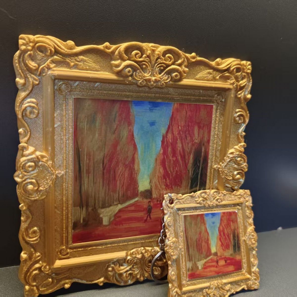 三角洲行动周边印象派名画大红模型大金3D打印玩具摆件