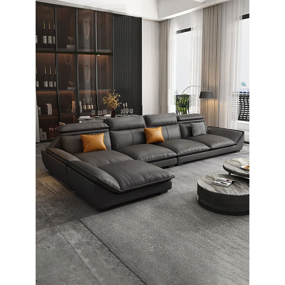 喜临门现代简约新款科技布沙发客厅小户型轻奢北欧三四人位直排布