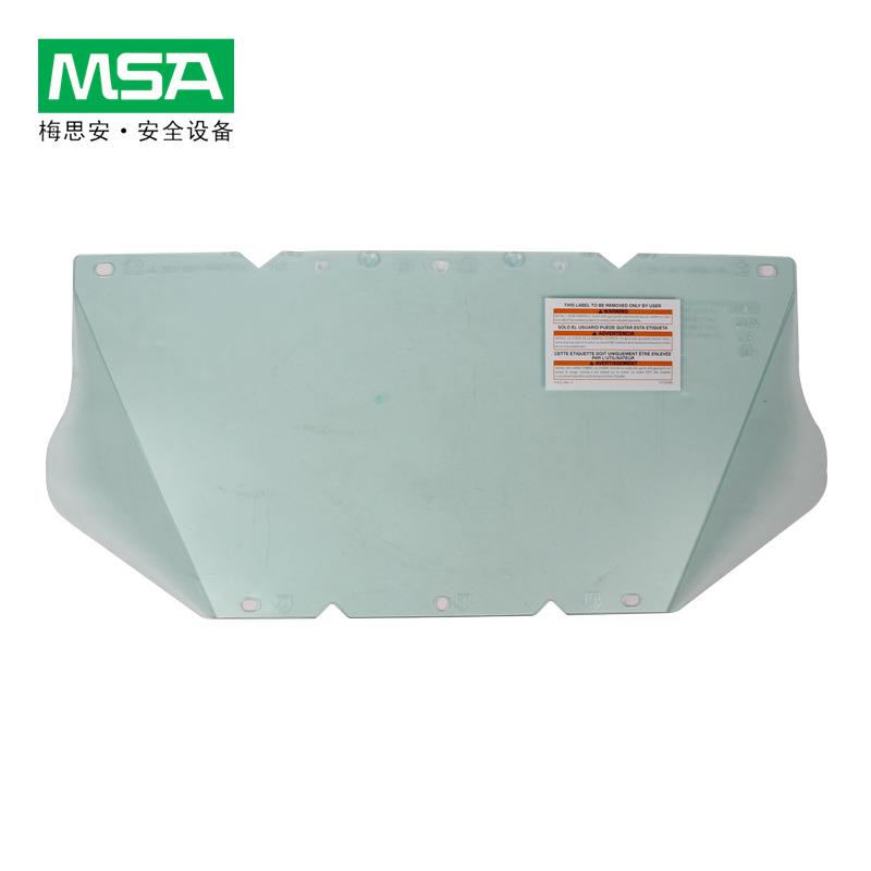 MSA/梅思安10115837 透明防护面屏 PC屏 可配下颌保护器