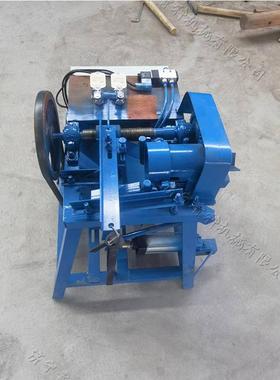 全自动圆形木料开牙机 扫把杆拖把杆套丝机 Threading machine