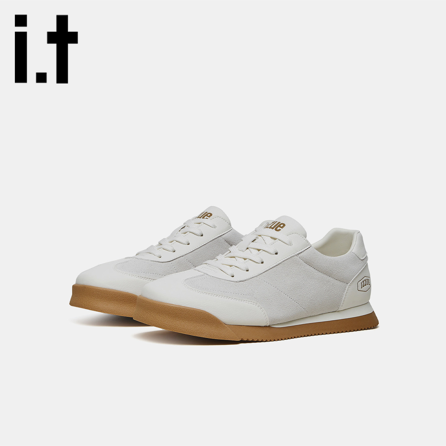 it izzue男鞋2026年春季新款运动休闲旅游鞋百搭阿甘厚底德训鞋v,流行男鞋,时尚休闲鞋,淘宝优惠券,粉丝福利购,淘宝优惠卷