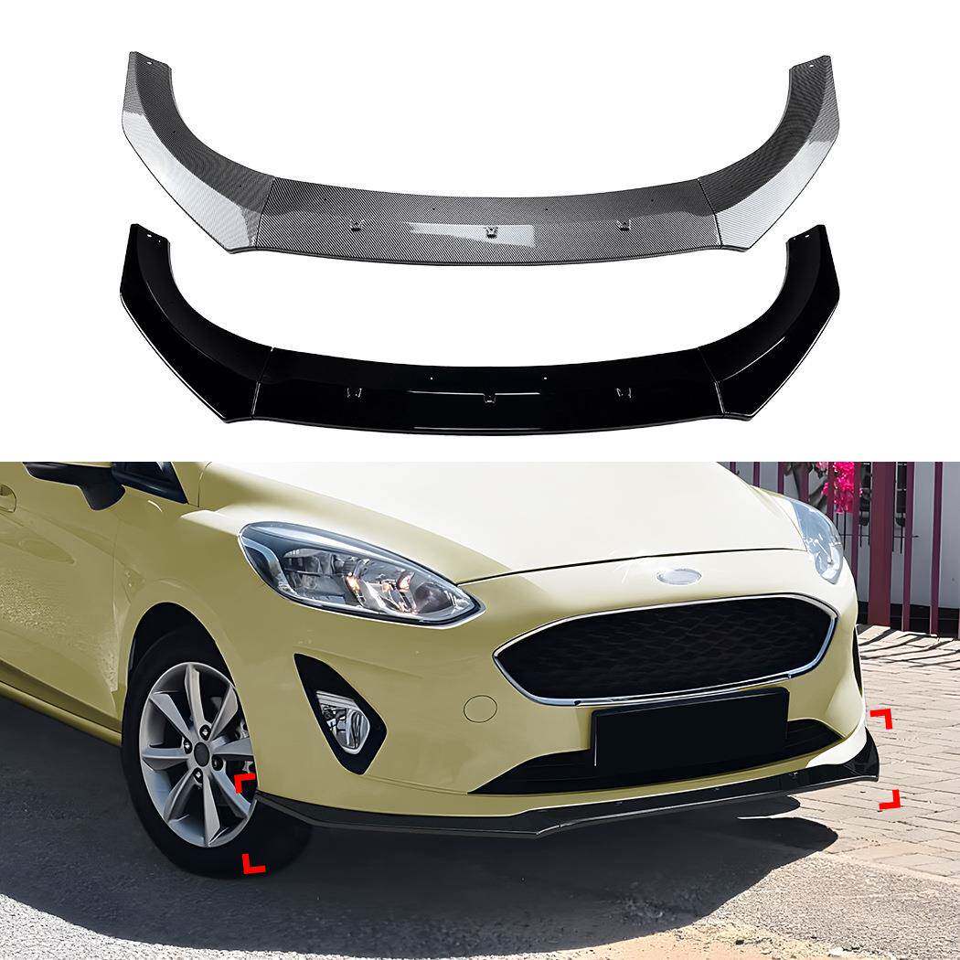 适用福特嘉年华Fiesta MK8普通版 2018-2021前杠前铲前唇外饰改装