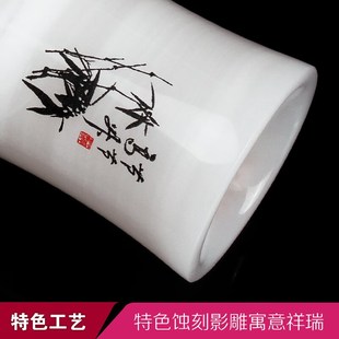 笔筒办公室桌面摆件高档实用男士礼物送领导客户礼品定制商务送礼