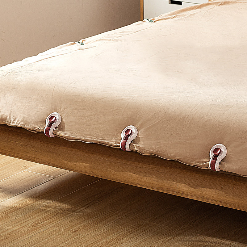 被子固定器防跑家用棉被防滑被套床单被罩厚被固定夹扣无针安全