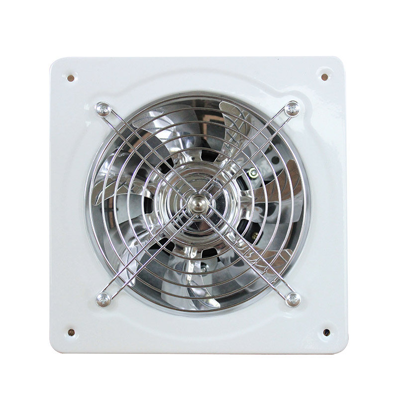 强力8寸高速换气扇厨房管道排气扇工业排风扇抽风机墙式200mm