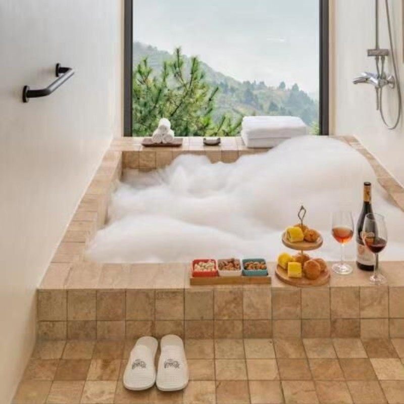 周长10米超大双人n泡池浴缸膜一次性泡澡袋子浴缸套木桶加厚塑料