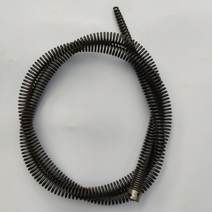 尖头输通管道软簧存水疏通机管道过弯簧下水道疏通器软管钢丝弹簧