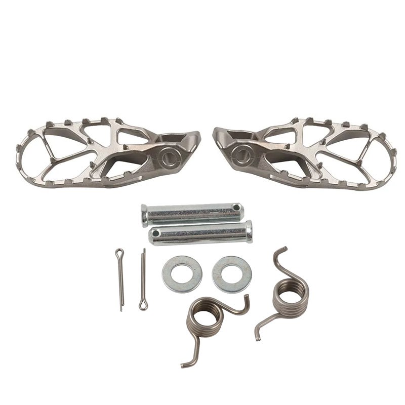 恒舰S5两冲250 Z300胡斯EXC越野摩托车前脚蹬 左右脚踏板弹簧空心