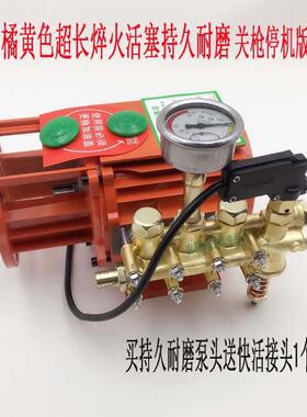 通用黑猫220v高压清洗机QL280/380/388型洗车机刷车器配件铜泵头