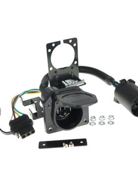 美式4针+7针拖车线束配原车拖车7针接头总长36inch55664