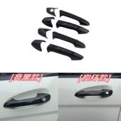 适用奔驰W204W212X204X166W166拉手亮黑GLACE级碳纤门把手