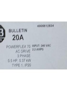 特价原装Allen-Bradley/罗克韦尔变频器20AB2P2A0AYNNNCO