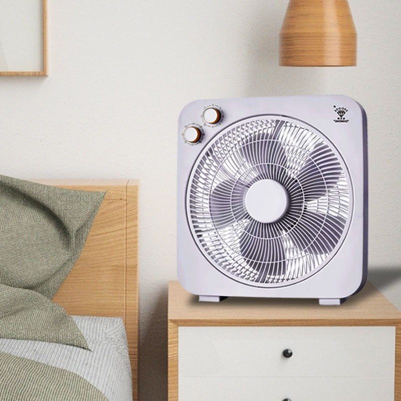 钻石牌电风扇小型学m生宿舍床上转页扇12寸台式卧室家用鸿运扇台