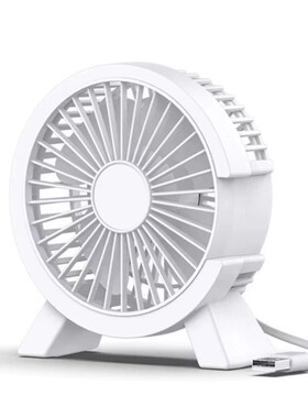 桌面小风扇静音办公室午休susb电风扇小型家用大风力迷你台扇便携