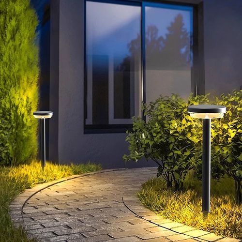 刻为家装主材户外草坪灯别墅景A观灯防水太阳能庭院花园灯地插灯