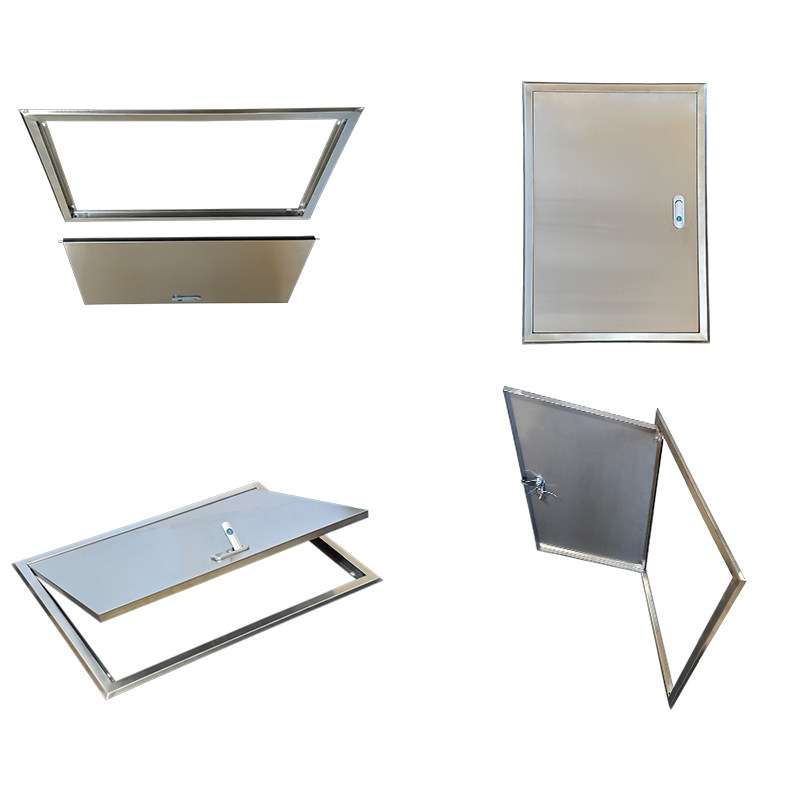 不锈钢检修口水管水表墙洞口门框装饰盖板家用Q空调安装维修口门