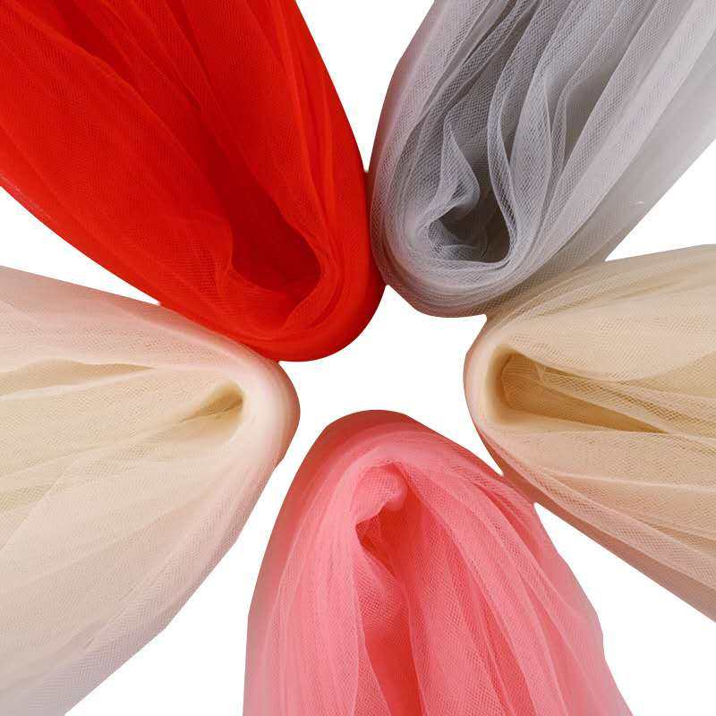 婚礼吊顶纱 瑞士纱软沙布料加密无光纱婚纱布料 新娘头纱婚庆道具