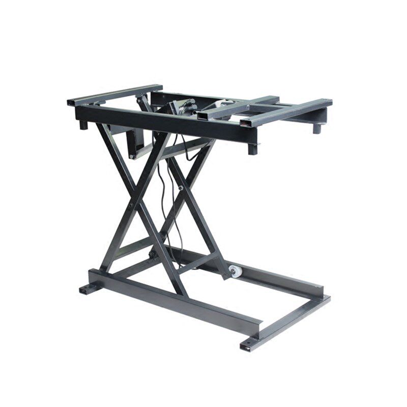 B12-1自由升降电动茶几架器支撑桌面有线遥控升降折叠桌升降铰链