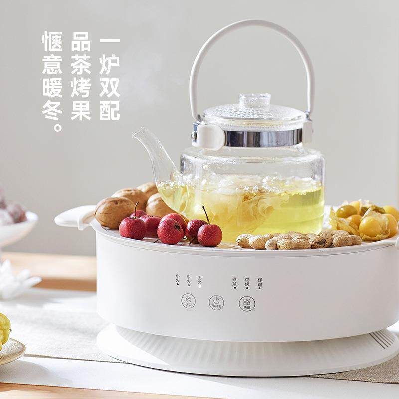 olayks欧莱克立时围炉煮茶器电陶炉家用全套电茶炉全玻璃养生壶