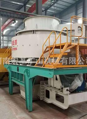大石型冲5x7615击式细碎机宏河基卵制砂制机花岗岩石灰石砂石骨料